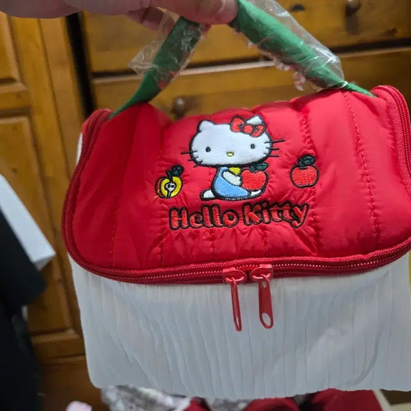 [BUNJANG] Hello Kitty Watermelon Pouch Bag / [판매] 헬로키티 파우치 가방 (수박 느낌?)