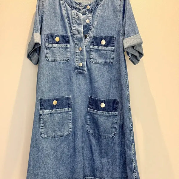 [BUNJANG] Maje Denim Dress Size 55 / 마쥬 청 원피스 55사이즈  팝니다