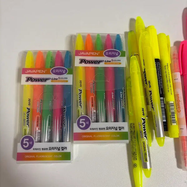 [BUNJANG] Highlighter Bundle (41 pieces) / 형광펜 일괄 (41개)