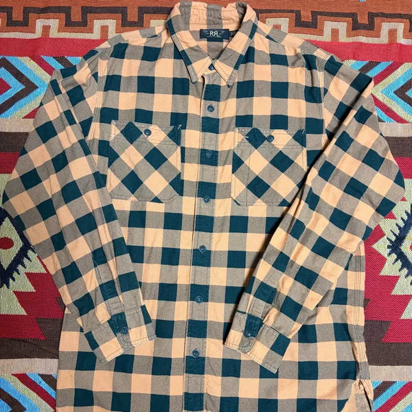 [BUNJANG] RRL Buffalo Check Shirt XL / 더블알엘 rrl 버팔로체크셔츠 XL