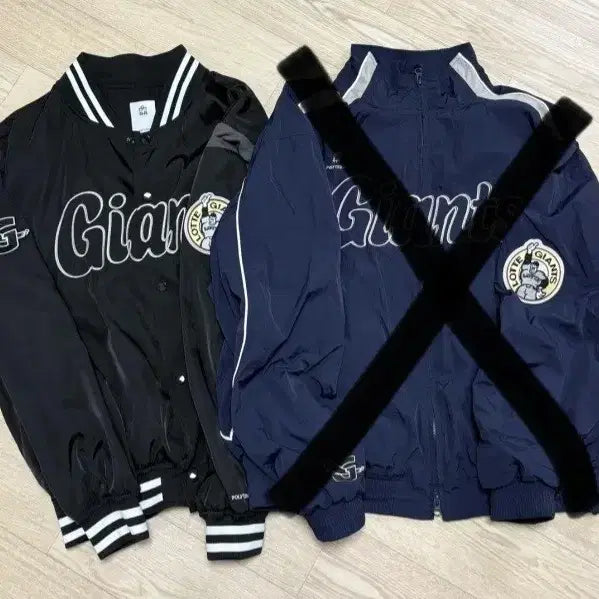 [BUNJANG] Polierter Stadium Jumper Black / [XXL110]급처)롯데자이언츠x폴리테루 스타디움 점퍼 블랙 판매