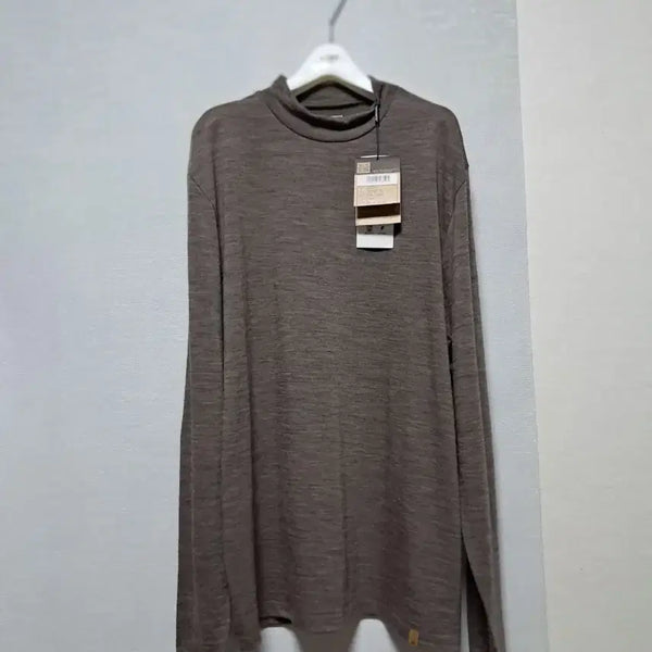 [BUNJANG] The North Face 100% Wool Turtleneck Knit (Size 100) / (새 상품) 노스페이스 모100% 터들넥니트 챠골브라운 100 가격내림