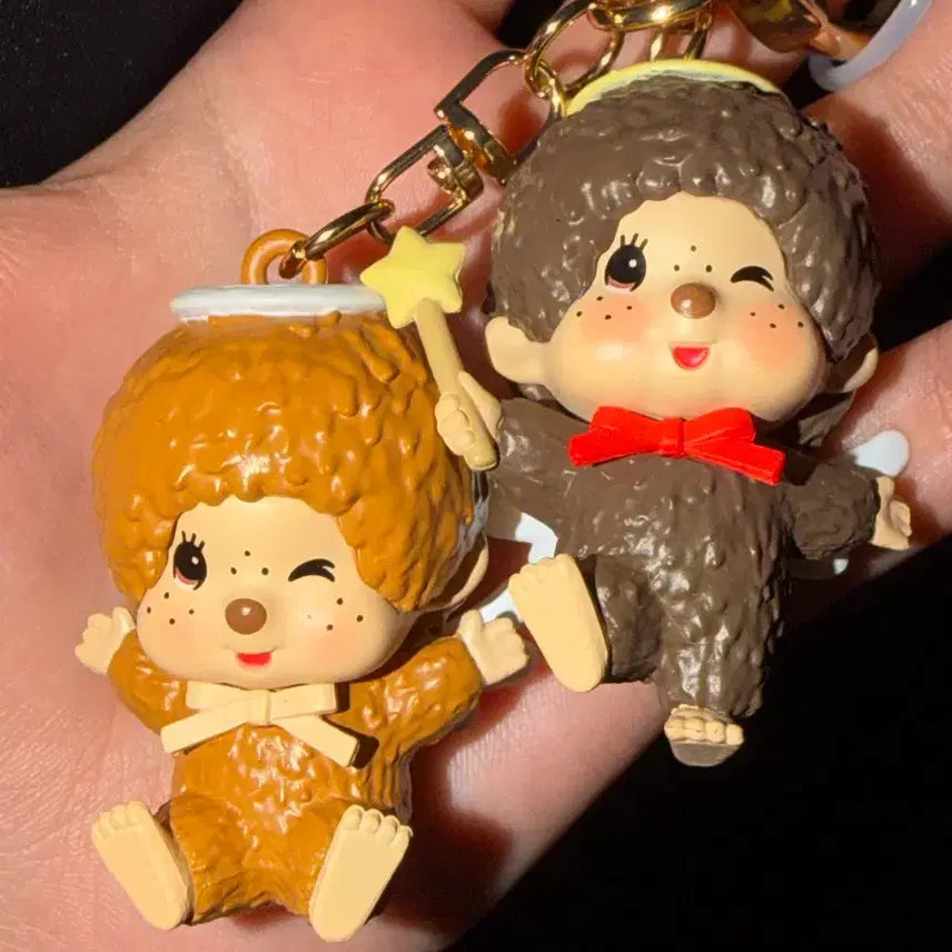 [BUNJANG] Baskin Robbins Monchhichi Keychain / 배스킨라빈스 몬치치 키링 교환 판매