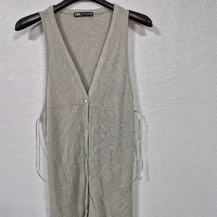 [BUNJANG] Zara Rayon Vest M / 자라 레이온마실 조끼 M
