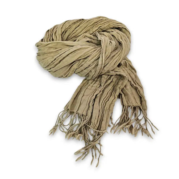 [BUNJANG] ETHNIC Pleated Scarf / ETHNIC 에스닉 주름 머플러