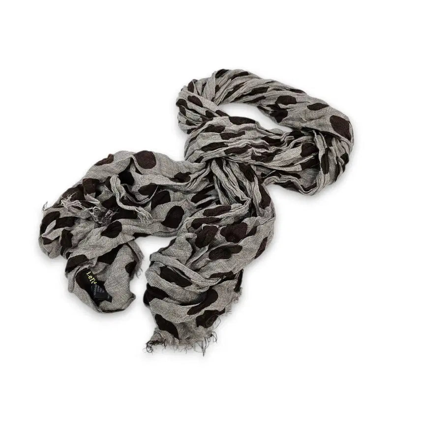[BUNJANG] I.EL'D Italy Cashmere Blend Dot Pattern Scarf / I.EL'D 이엘드 이탈리아 캐시미어 머플러