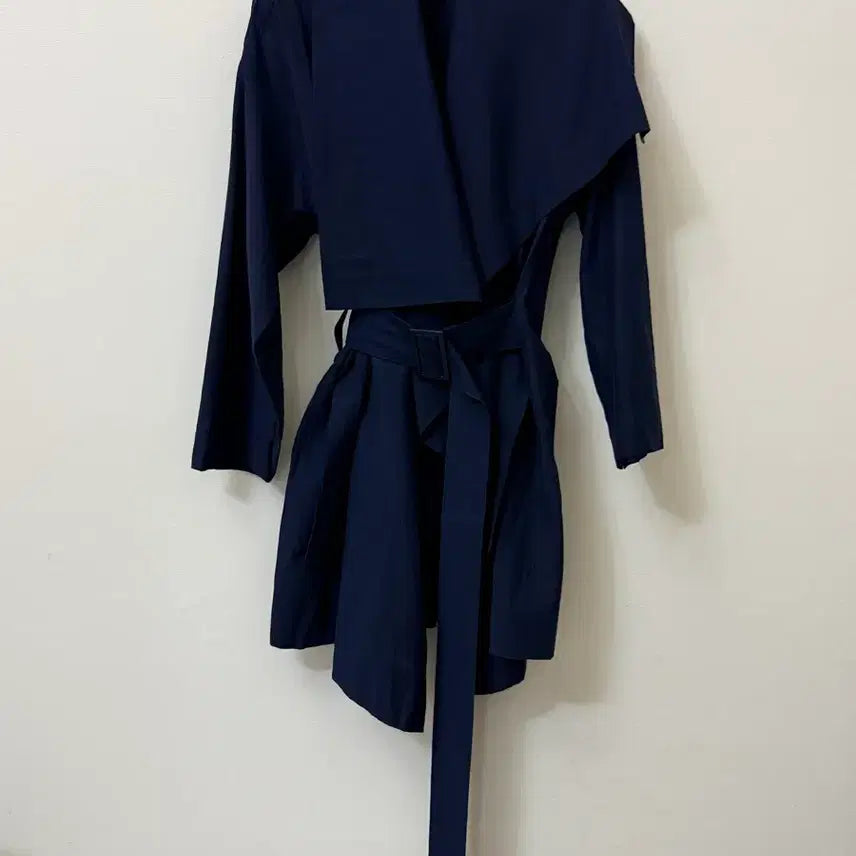 [BUNJANG] Issey Miyake Drape Wrap Belted Trench Coat / (매장판)이세이 미야케 드레이프 랩 벨티드 트렌치코트