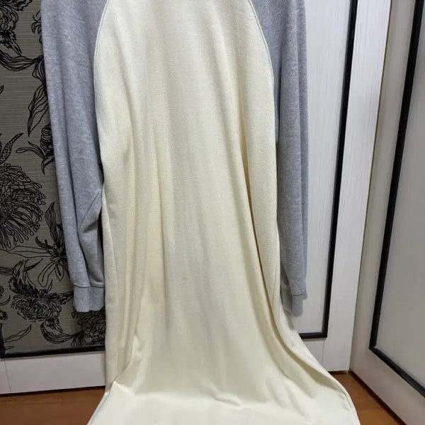[BUNJANG] Raglan Sweatshirt Long Dress / 나그랑맨투맨롱원피스