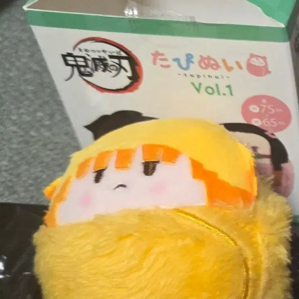 [BUNJANG] Demon Slayer Zenitsu Tapestry Plush / (급처)귀멸의칼날 젠이츠 타피누이