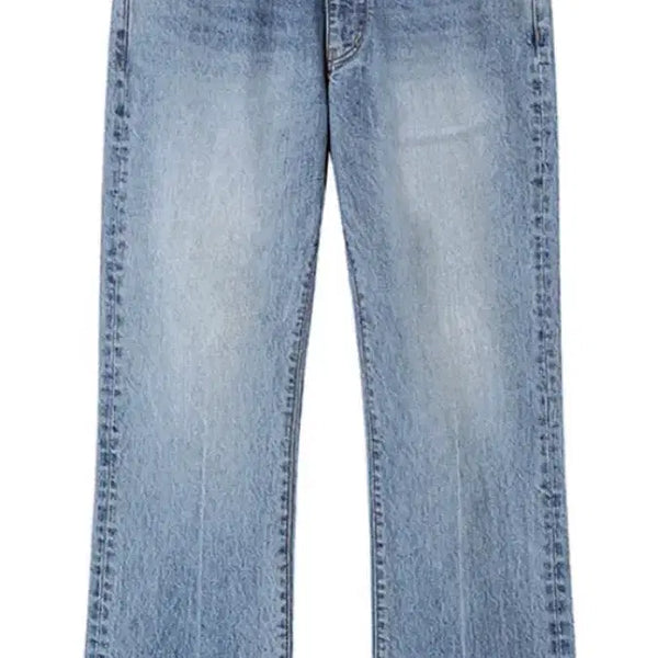 [BUNJANG] ARTIFACE Regular Straight Jeans Light Indigo (S) / 아트이프액츠 레귤러 플레어진 라이트인디고 (S)