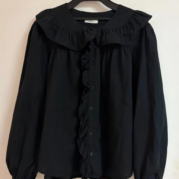 [BUNJANG] JELF Frill Blouse / 제이엘프 프릴블라우스