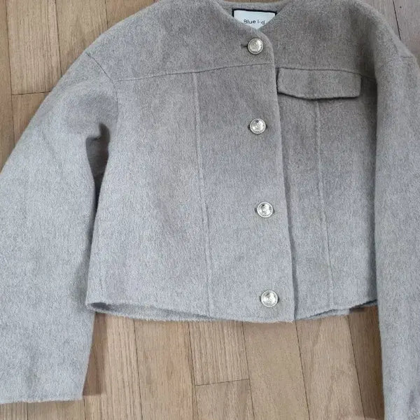 [BUNJANG] Blueide Wool Fox Cropped Handmade Jacket / 블루아이디 울폭스 크롭 핸드메이드자켓