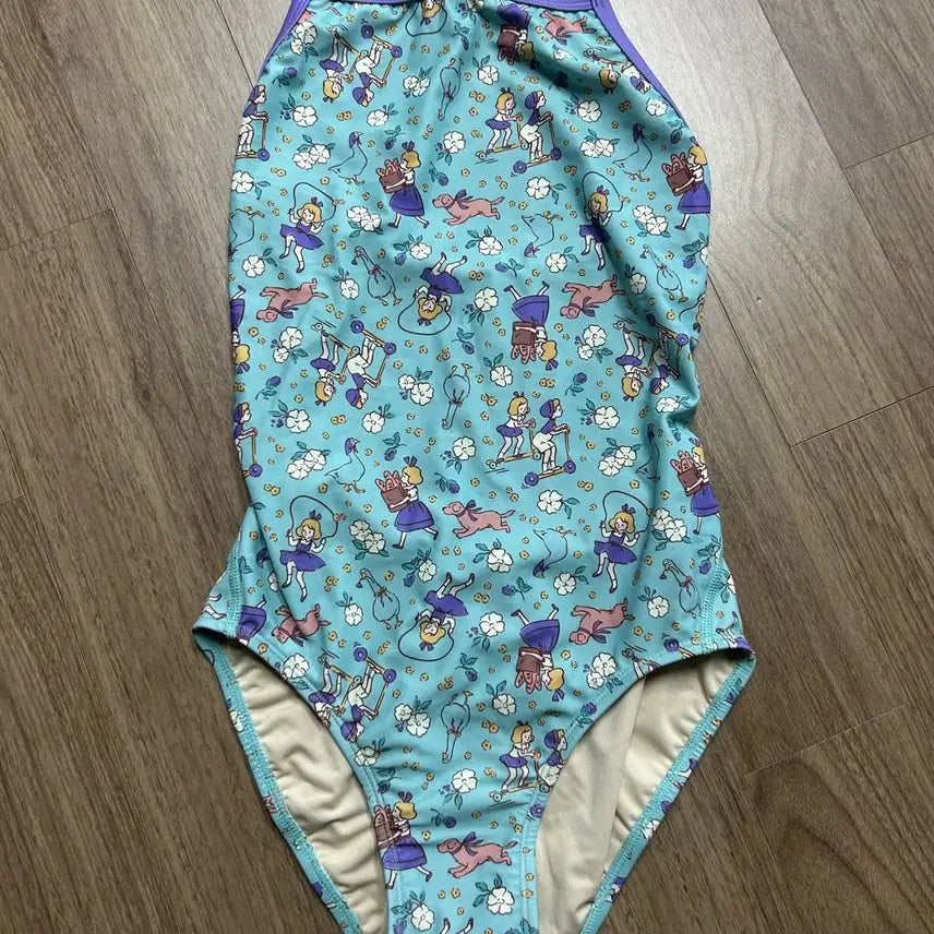[BUNJANG] LOOPLOOP Petit Farmer Mint One-Piece Swimsuit S / [새상품] 루프루프 LOOPLOOP 쁘띠 파머 민트 원피스 수영복 S