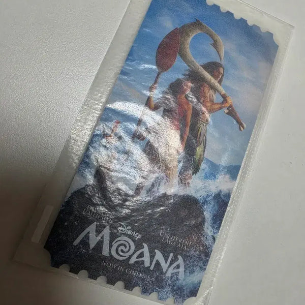 [BUNJANG] Moana Megabox Exclusive Ticket / 모아나 메가박스 굿즈 특전 티켓