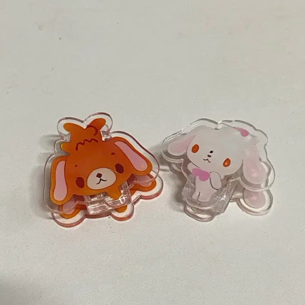 [BUNJANG] Sugarbunnies Deco Clips Set (2 pcs) / 슈가바니즈 다꾸용 집게 2개 세트 다꾸 집게 고전 집게 슈가바니즈 집게 다꾸 집게 다꾸용 집게