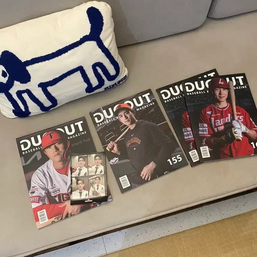 [BUNJANG] The Dugout Magazine Issues 151 & 155 / 더그아웃매거진 151/ 155