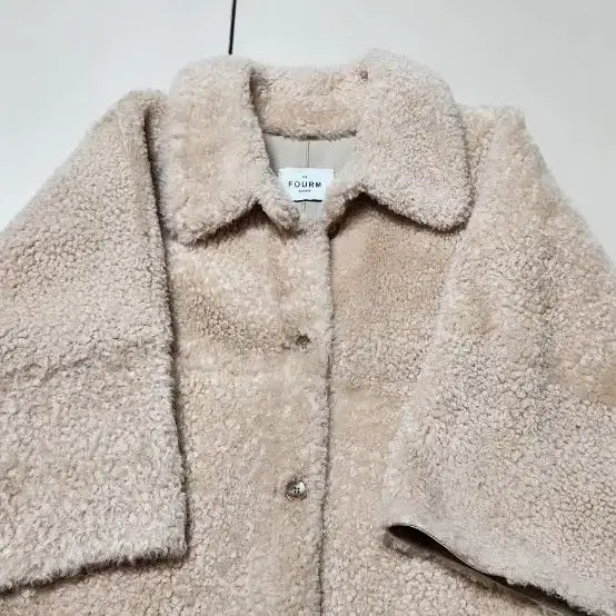 [BUNJANG] Hansome Form Studio Lamb Leather Wool Jacket / 한섬 폼스튜디오 양가죽 양모자켓