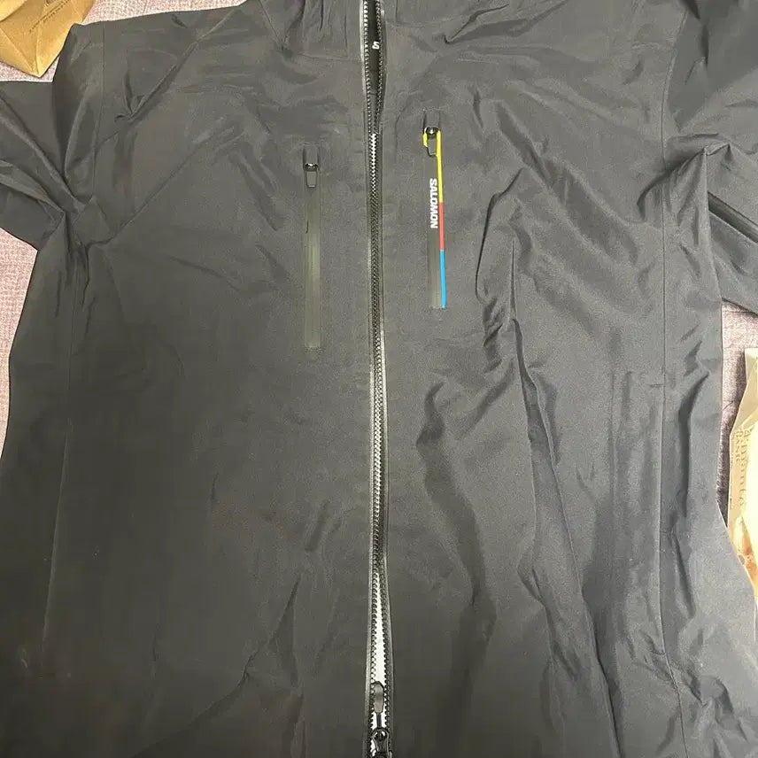 [BUNJANG] Salomon Black Windbreaker Jacket XL / 살로몬 블랙 바람막이 자켓 XL 팔아요