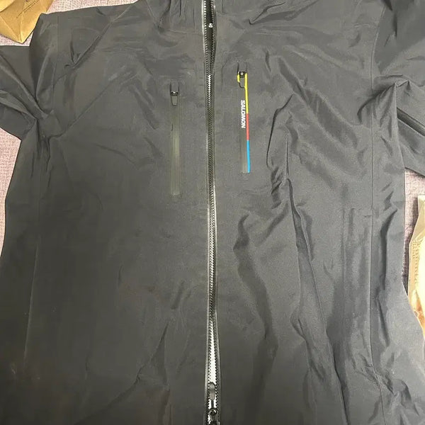 [BUNJANG] Salomon Black Windbreaker Jacket XL / 살로몬 블랙 바람막이 자켓 XL 팔아요