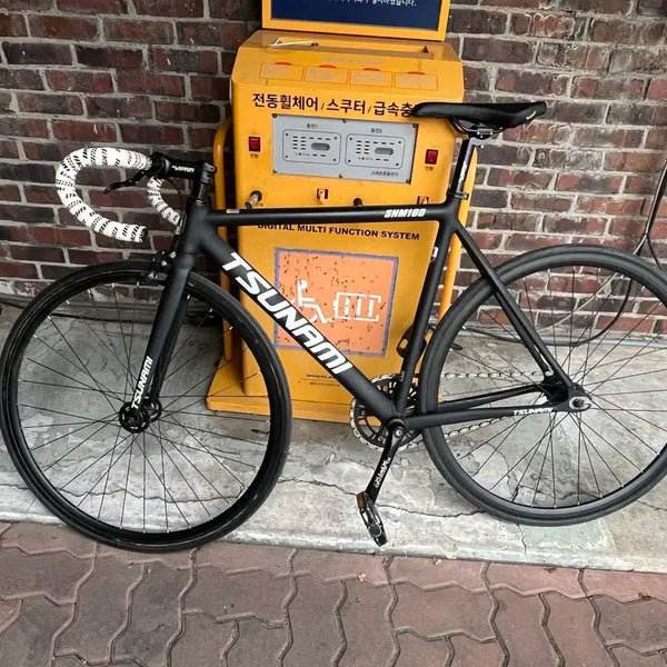 [BUNJANG] Tsunami SMM100 Black Bicycle / 쓰나미 smm100 블랙 브레이크 있어요