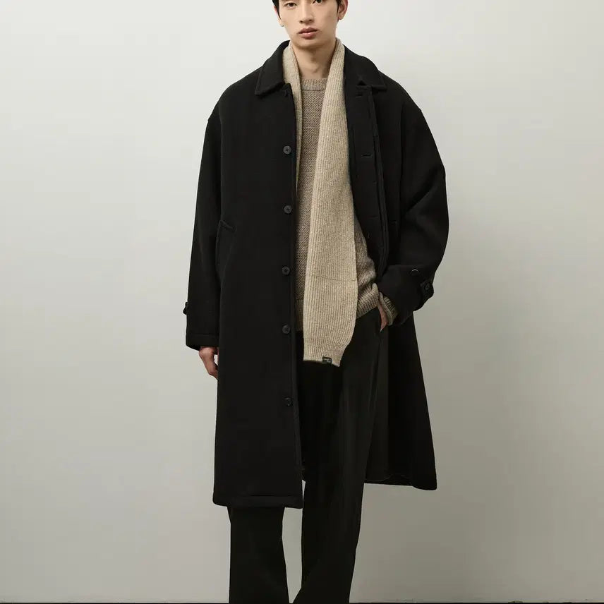 [BUNJANG] Rough Side Rover Coat Ash Black Size 2 / 러프사이드 로버 코트 애쉬 블랙 2사이즈 판매합니다