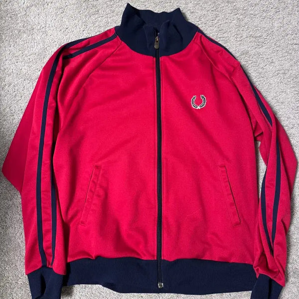 [BUNJANG] Fred Perry Track Jacket / 프레드페리 트랙탑
