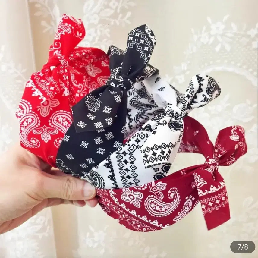 [BUNJANG] Paisley Hairband / 페이즐리 헤어밴드
