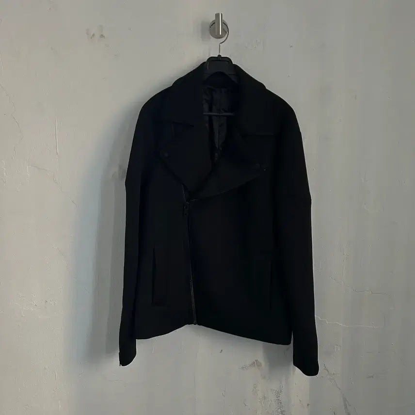 [BUNJANG] Armani Exchange Asymmetrical Zip-Up Rider Jacket / Armani Exchange 비대칭 집업 라이더 자켓