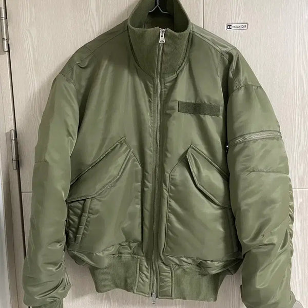 [BUNJANG] Bellier Lander Flight Jacket Khaki / [4]벨리에 랜더 플라이트 자켓