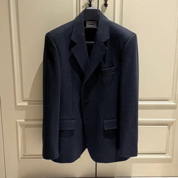 [BUNJANG] Label Archive 90's Blazer Grey Size 3 / 라벨아카이브 90's 블레이저 그레이 3