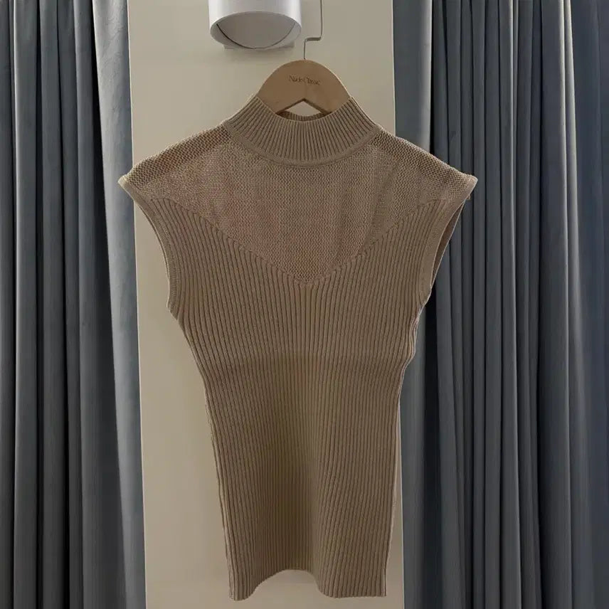 [BUNJANG] Nude Classic Etop Siseru Knit / 누드클래식 에토프 시스루 니트