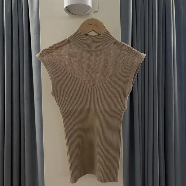 [BUNJANG] Nude Classic Etop Siseru Knit / 누드클래식 에토프 시스루 니트
