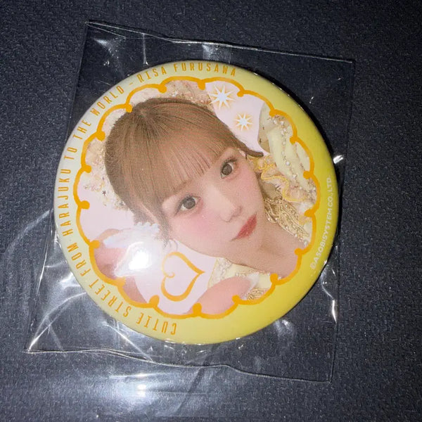 [BUNJANG] Furusawa Risa Can Badge / 후루사와리사 캔뱃지