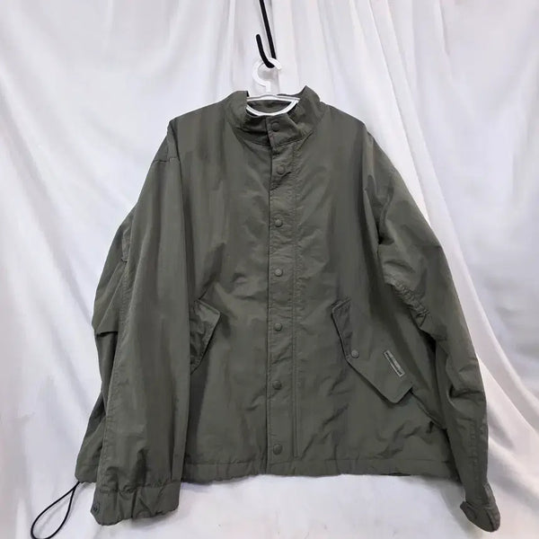 [BUNJANG] SECONDMONOLOGUE Unisex Khaki Windbreaker Jumper Size 95 / SECONDMONOLOGUE 남녀카키색 바람막이 점퍼95