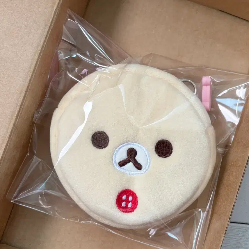 [BUNJANG] Rilakkuma Korilakkuma Round Pouch / 세상품)코리락쿠마 원형 파우치,동전파우치