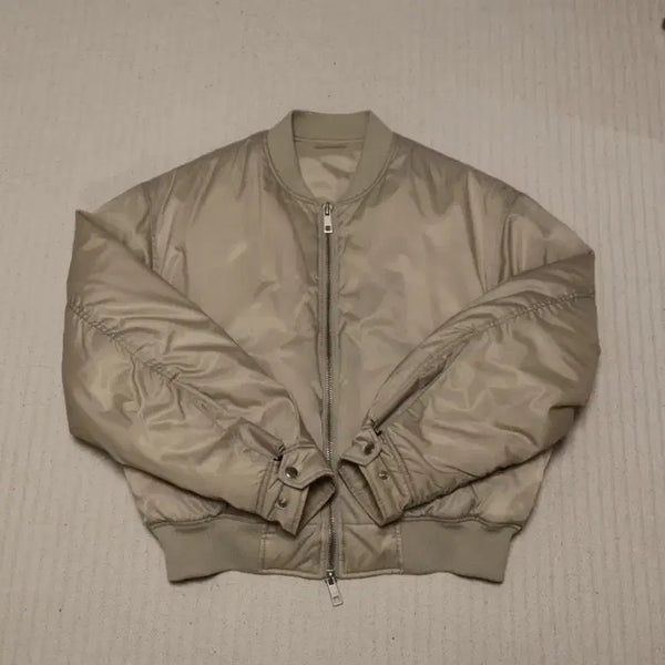 [BUNJANG] coor Oversized MA-1 Cream M / 쿠어(coor) 오버핏 MA-1 크림 M