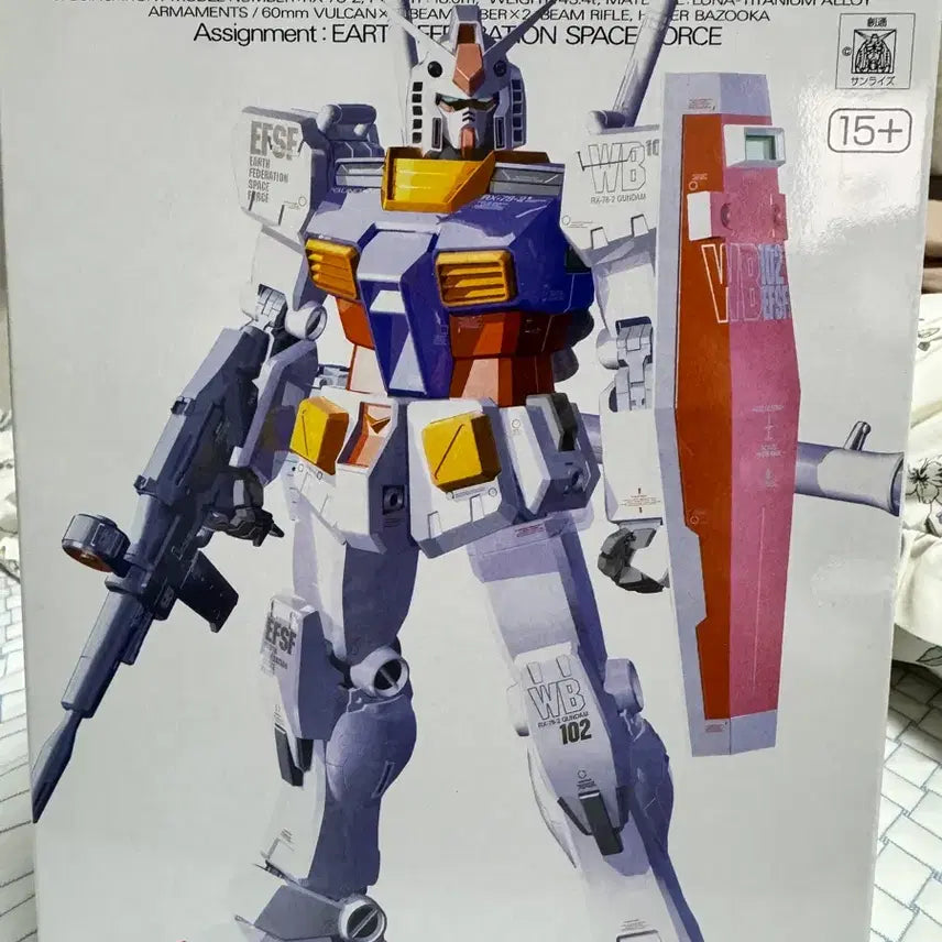 [BUNJANG] Bandai Master Grade RX-78-2 Ver.Ka Model Kit / 건담 MG RX-78-2 Ver.Ka