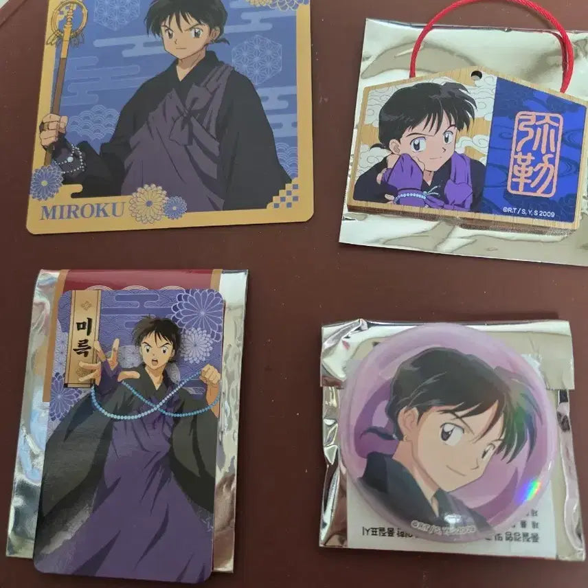 [BUNJANG] Inuyasha Miroku Bundle Set / 이누야샤 팝업 미륵 일괄