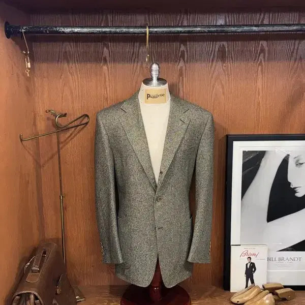 [BUNJANG] Canali Donegal Tweed Jacket / 카날리 도네갈 트위드 자켓 100
