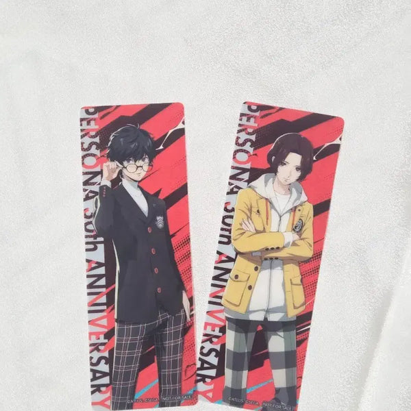[BUNJANG] Persona 5th Anniversary Bundle Set Animate 30th Anniversary Bookmark POB / 일괄만) 페르소나 5주, 5x주(원더 페고) 애니메이트 30주년 책갈피 특전