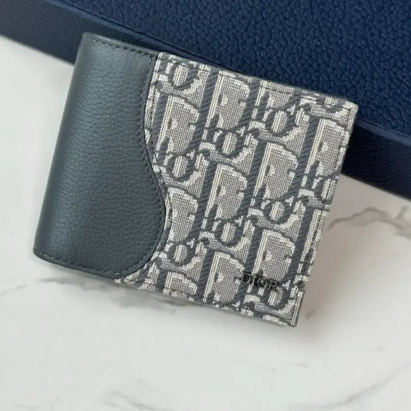 [BUNJANG] Dior Oblique Saddle Compact Wallet / 디올 오블리크 새들 컴팩트 반지갑