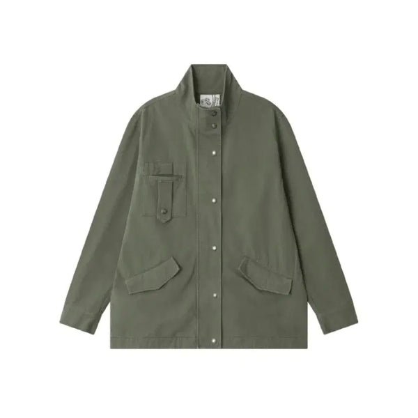 [BUNJANG] Colosync Sandy Jacket Khaki / 콜로신스 샌디 자켓 카키 SANDY JACKET KHAKI