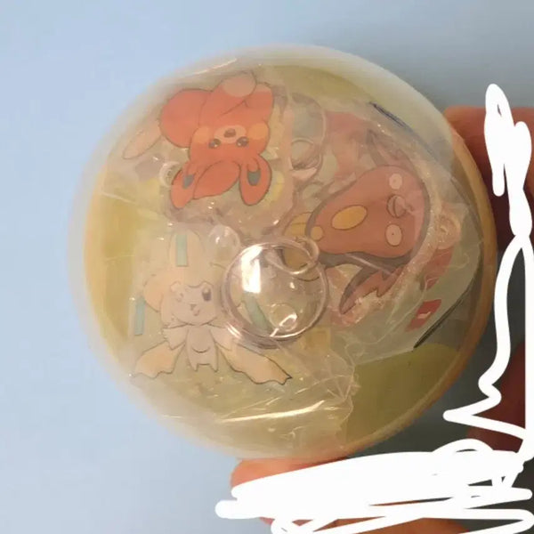 [BUNJANG] Pokemon Jirachi Pammo Keyring / 포켓몬스터 가챠 (메더 지라치 빠모) 키링 포켓몬