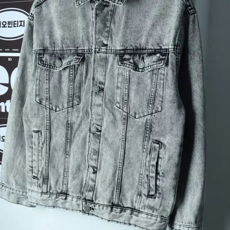 [BUNJANG] Zara Zip-Up Windbreaker Denim Trucker Jacket / (F) 자라 집업 바람막이 점퍼자켓 데님 돌청 트러커 아동-H39018