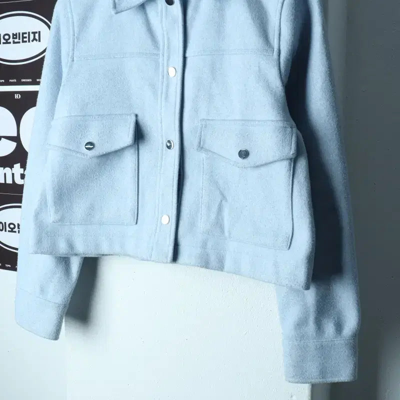 [BUNJANG] Zara Zip-Up Windbreaker Jacket / W(S-M) 자라 집업 바람막이 점퍼자켓 울 트러커 크롭-H39034