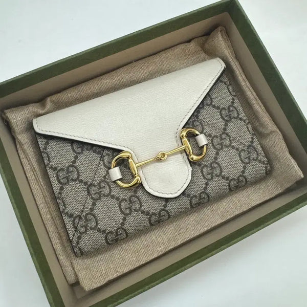 [BUNJANG] Gucci Horsebit Women's Medium Wallet / 구찌 홀스빗 여성 중지갑