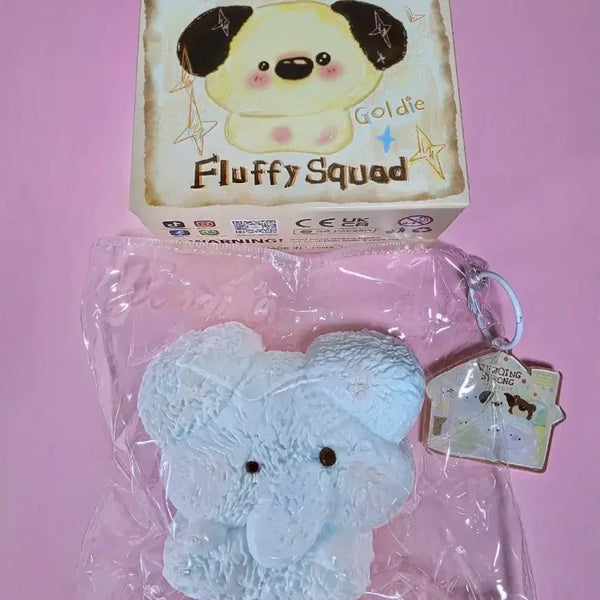 [BUNJANG] Fluffy Squad Toy / 웬칭)wenqing  ^ 코끼리