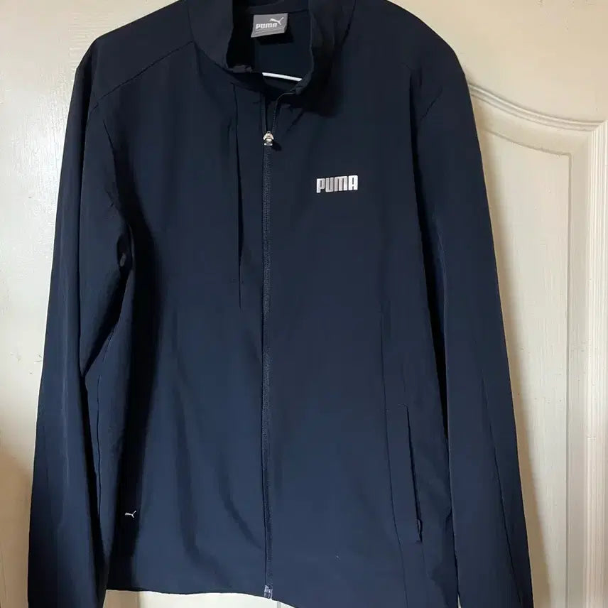 [BUNJANG] Puma Logo Track Top Navy / 푸마 로고 트랙탑 네이비