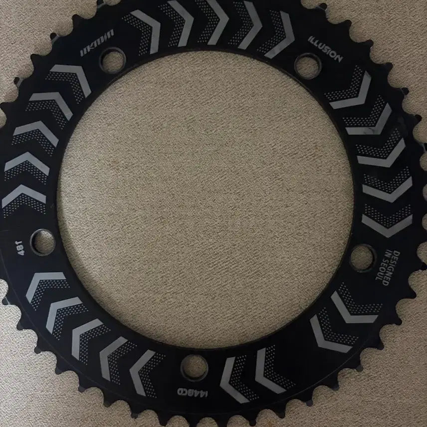 [BUNJANG] Unknown Illusion Chainring 48T / 언노운 일루전 체인링 판매/교신
