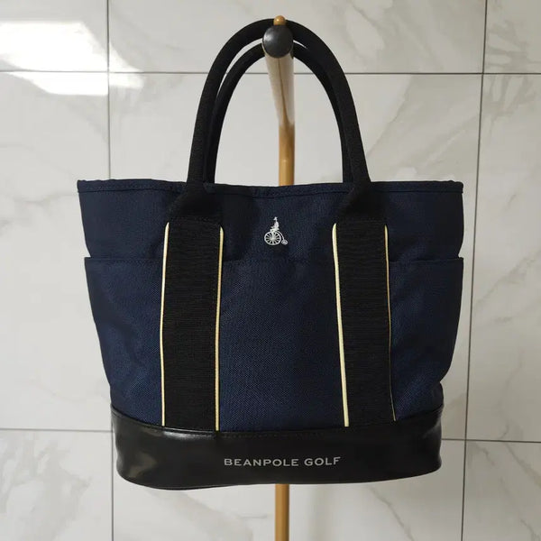 [BUNJANG] Beanpole Golf Navy Tote Bag / 빈폴 골프 네이비 토트백